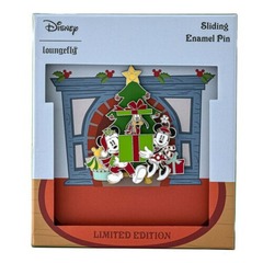 Loungefly Disney Christmas Mickey & Minnie Pin